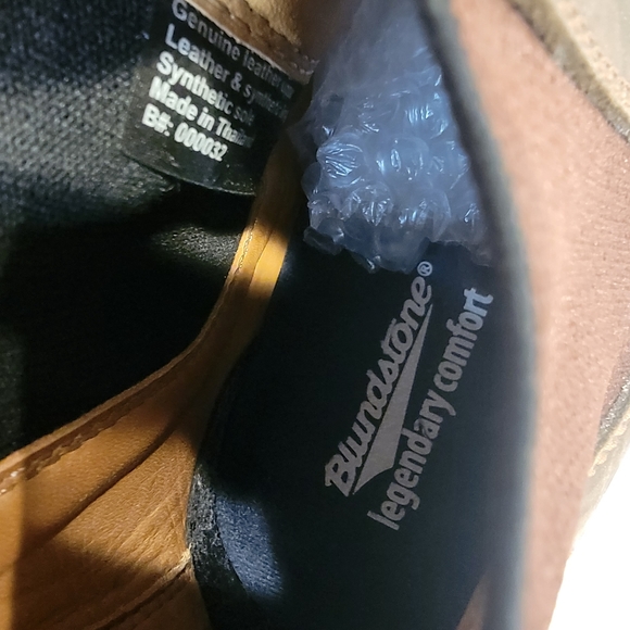 Blundstone MEN'S CLASSICS CHELSEA BOOTS - RUSTIC BROWN AU 9.5 (US SIZE 10.5) - Picture 14 of 16
